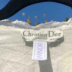 Vintage Dior dress / night gown / robe / lingerie